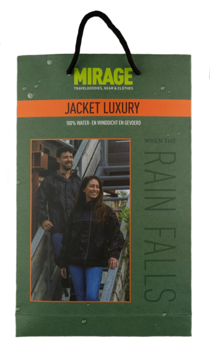 Regenjack Mirage S zwart