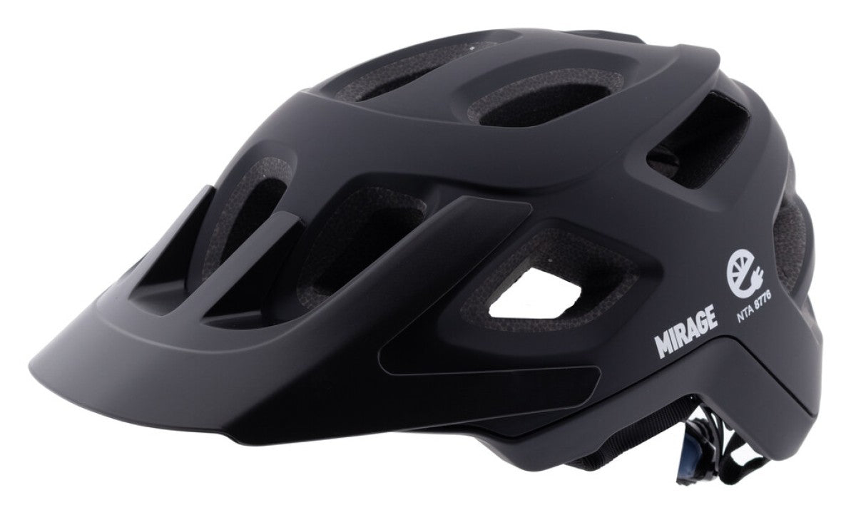Buzaglo Mirage tour mtb helm 55-58cm, nta, mat zwart