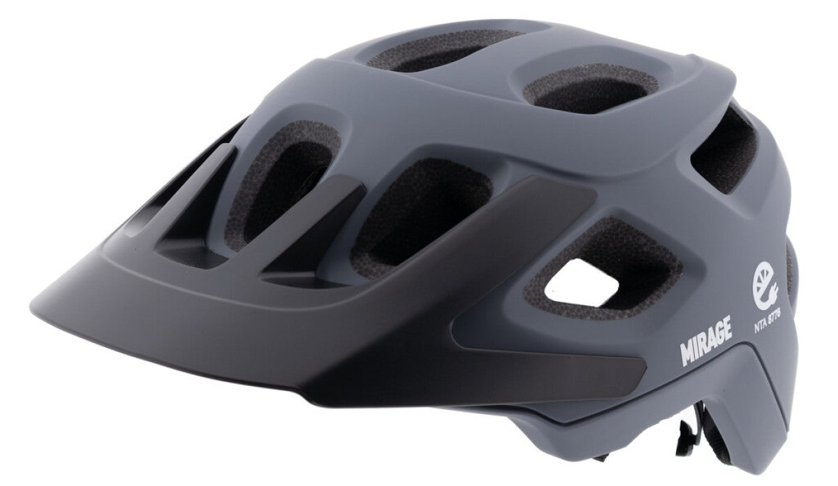 Buzaglo Mirage tour mtb helm 58-61cm, nta, mat grijs