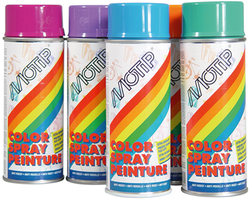 MOTIP deco lak | hoogglans | ral 1015 | 400ml - 1610