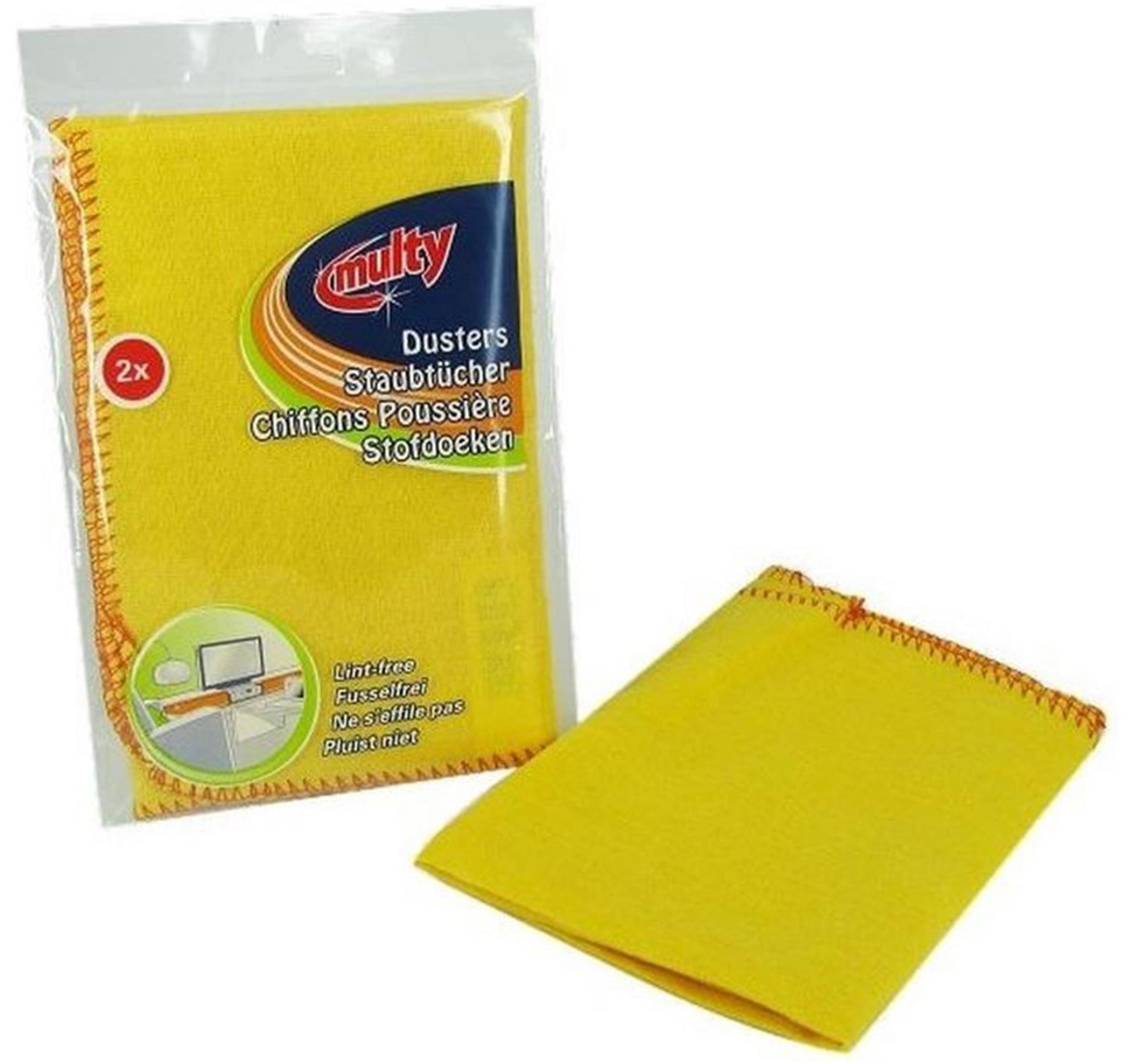 Ty Mul stofdoek 40x40cm 2 stuks in pak