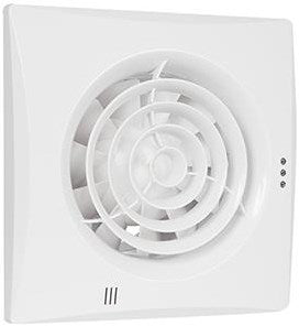 Enzo Nedco badkamer - toilet ventilator s125t wit 125mm + timer - 8610055