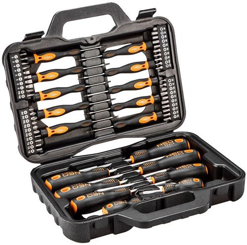 NEO schroevendraaierset | 58 delig in koffer - 6460198
