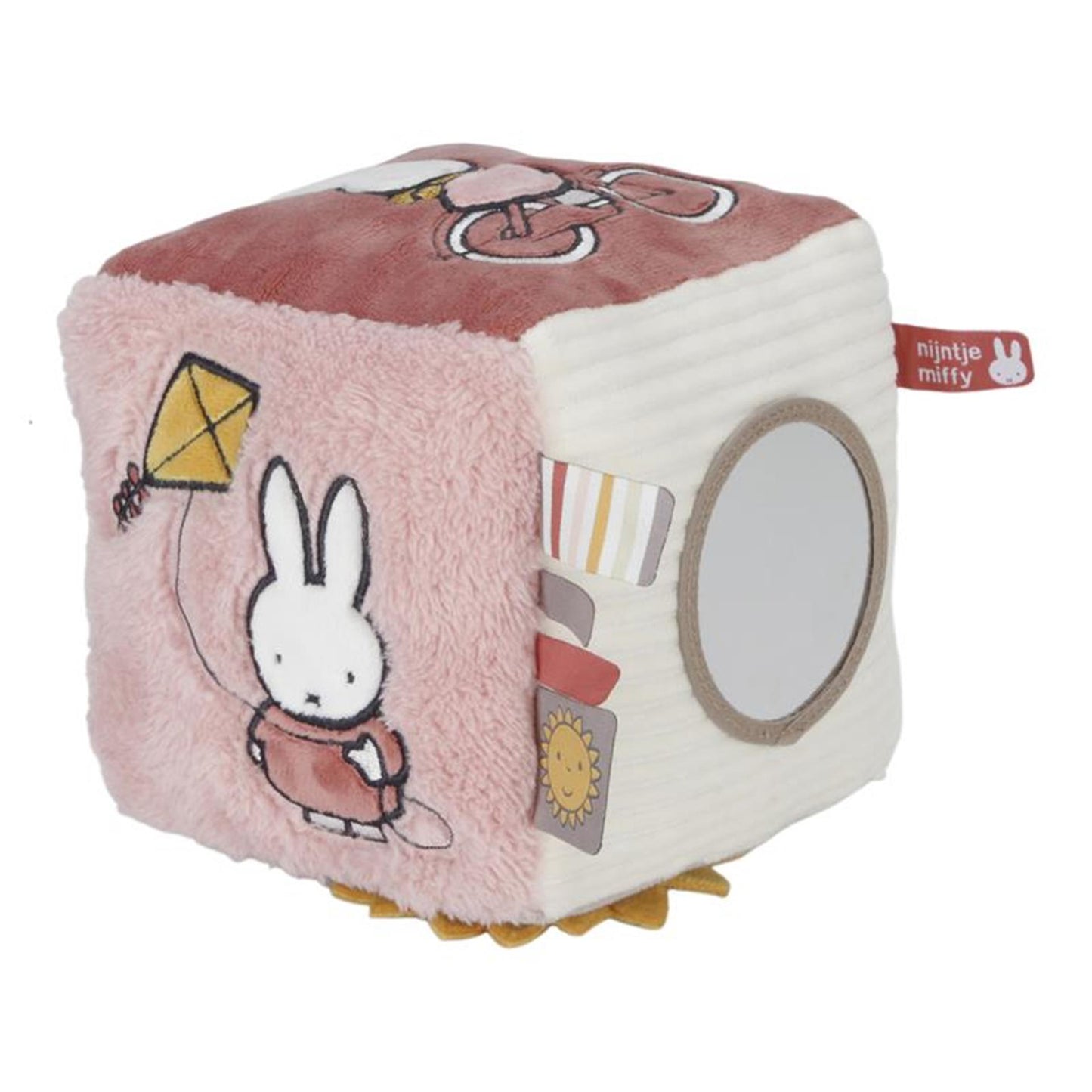 Tiamo nijntje kubus fluffy pink