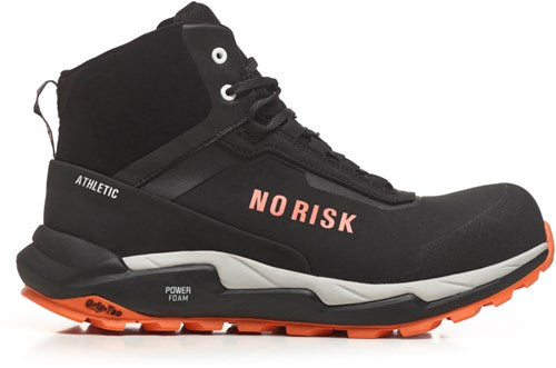 No Risk athletic mid stx orange 1019.15 s7l | zwart oranje | maat 39 - 00.071.066.39