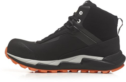 No Risk athletic mid stx orange 1019.15 s7l | zwart oranje | maat 43 - 00.071.066.43