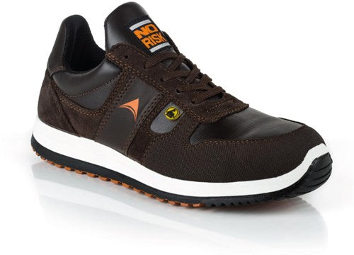 No Risk biker laag 1206.02 s3 | bruin | maat 48 - 11.071.011.48