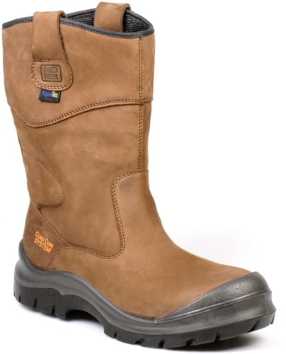 No Risk hoge laars hawick 6674.02 s3 aqua-tex bruin - maat 43 - 00.071.011.43