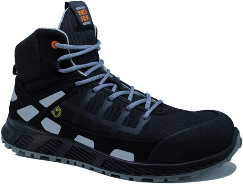 No Risk hoge sneaker faith s3 esd grijs - maat 47 - 00.071.022.47