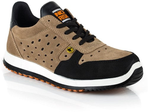 No Risk runner laag s1p esd beige zwart - maat 39 - 11.071.014.39