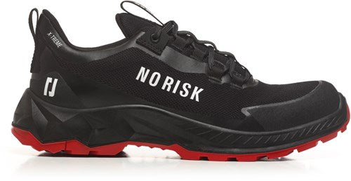 No Risk x-treme low black red 1557.10 s3l | zwart rood | maat 47 - 5607421133475