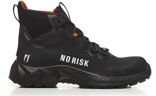 No Risk x-treme mid black 1057.00 s3 | zwart | maat 41 - 5607421119417