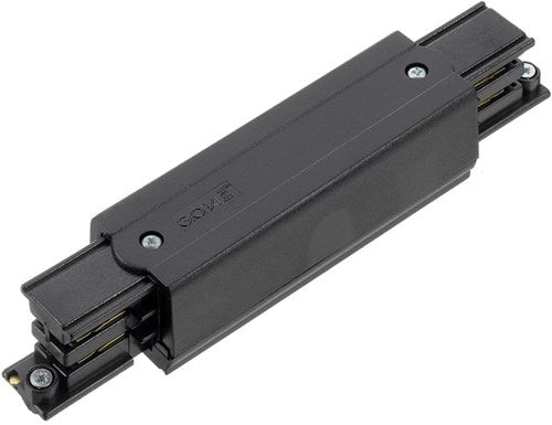 Nordic aansluitstuk tbv.rail zwart midden 3-fas 5050023