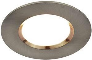 Enzo Nordlux led inbouwspot mahi 8,5w geschuurd chroom ip65 - 4801476