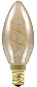 Enzo Nordlux led kaars e14 3-15w 2000k filament gold spiraal dimbaar - 2760000