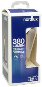 Enzo Nordlux led st64 e27 5,4-34w 2500k filament gold dimbaar - 2760100