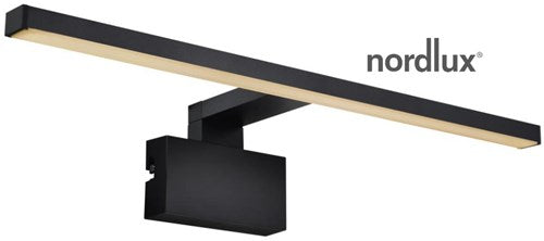 Enzo Nordlux led wandlamp marlee zwart 8,9w 3000k ip44 - 4801194