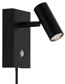 Enzo Nordlux led wandlamp omari 3.2w zwart touch - 4800438