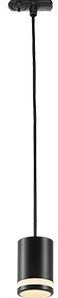 Enzo Nordlux link rail hanglamp rondie gu10 zwart - 5049452