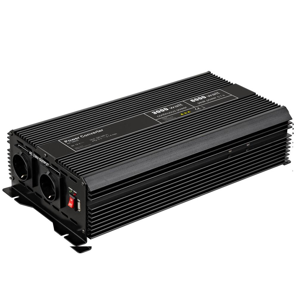 Omvormer - 12 naar 230 Volt - DC
