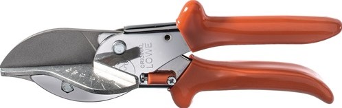 Original Lowe verstekschaar | lengte 215 mm | klinglengte 50 mm | snijsterkte max. 15 mm | 1 stuk - 3.104 - 3.104