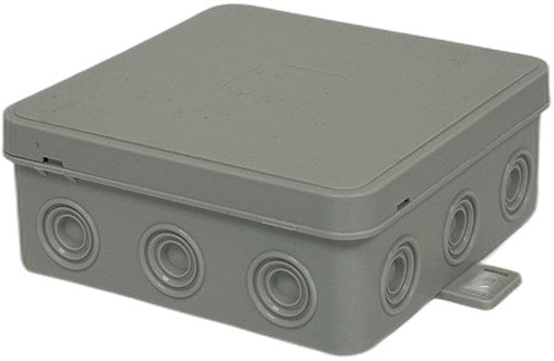 Enzo Orno kabeldoos ip54 grijs vierkant 100x100x41mm - 4034058