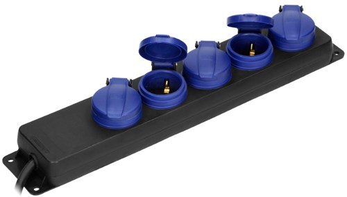 Enzo Orno swd tcd zwart ip44 h05 3x1,5qmm 3m 5v met klep - 6871973
