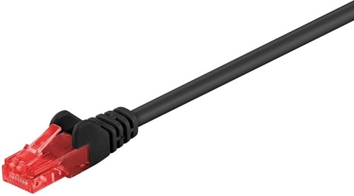 Enzo Patchkabel utp cat6 zwart 1m - 2580210