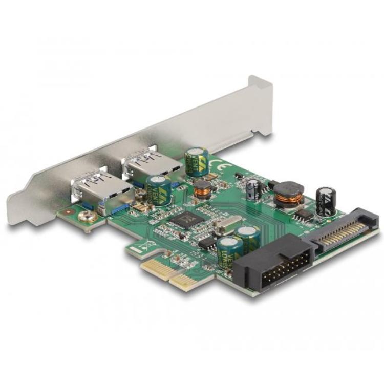 PCI Express naar USB en pins