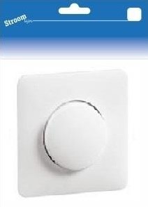 Enzo Peha lw afdekplaat + knop dimmer - 6602264