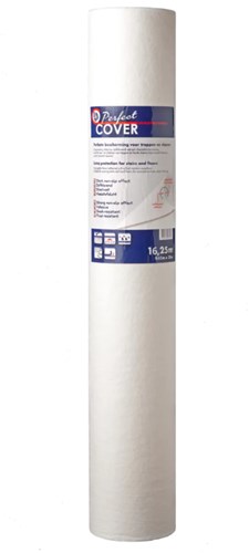 Enzo Perfect cover standaard 0.65 x 25 meter | afdekmateriaal zelfklevend stucloper | 160 gr m² - 28525