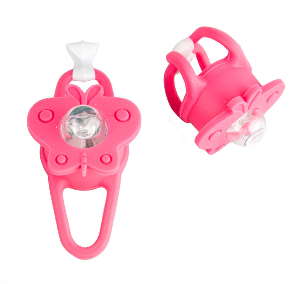 PexKids Verlichtingsset led vlinder met siliconen strap - rood