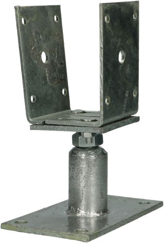 Pgb-Europe fg | verstelbare voet op beton 80x160 tvz - fg032801080160a5