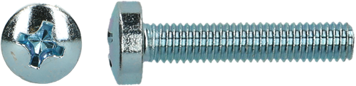 Pgb-Europe pgb-fasteners | metaalschroef din 7985h m 3x8 zn 7985001003000080