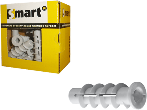 Pgb-Europe smart | cellenbetonplug m10x70 nylon | 15 st sm0cbpn00100070e