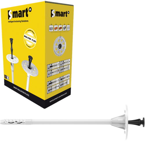 Pgb-Europe smart | iso smart s-iph kunststof nagel 10x160 | 200 st - sm0iphn001001603
