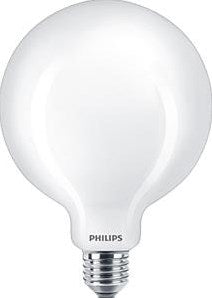Philips led globe g120 e27 7-60w filament 2700k mat - led3826