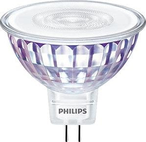 Philips led spot gu5.3 12v 7,5-50w 3000k dimbaar - led3554