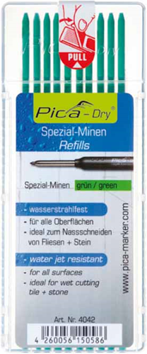 Pica 4042 dry navulling | groen - pi4042