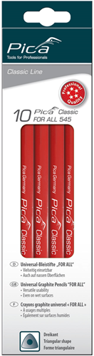 Pica 540 24 timmermanspotloden | 24cm | 10 stuks - pi54024-10