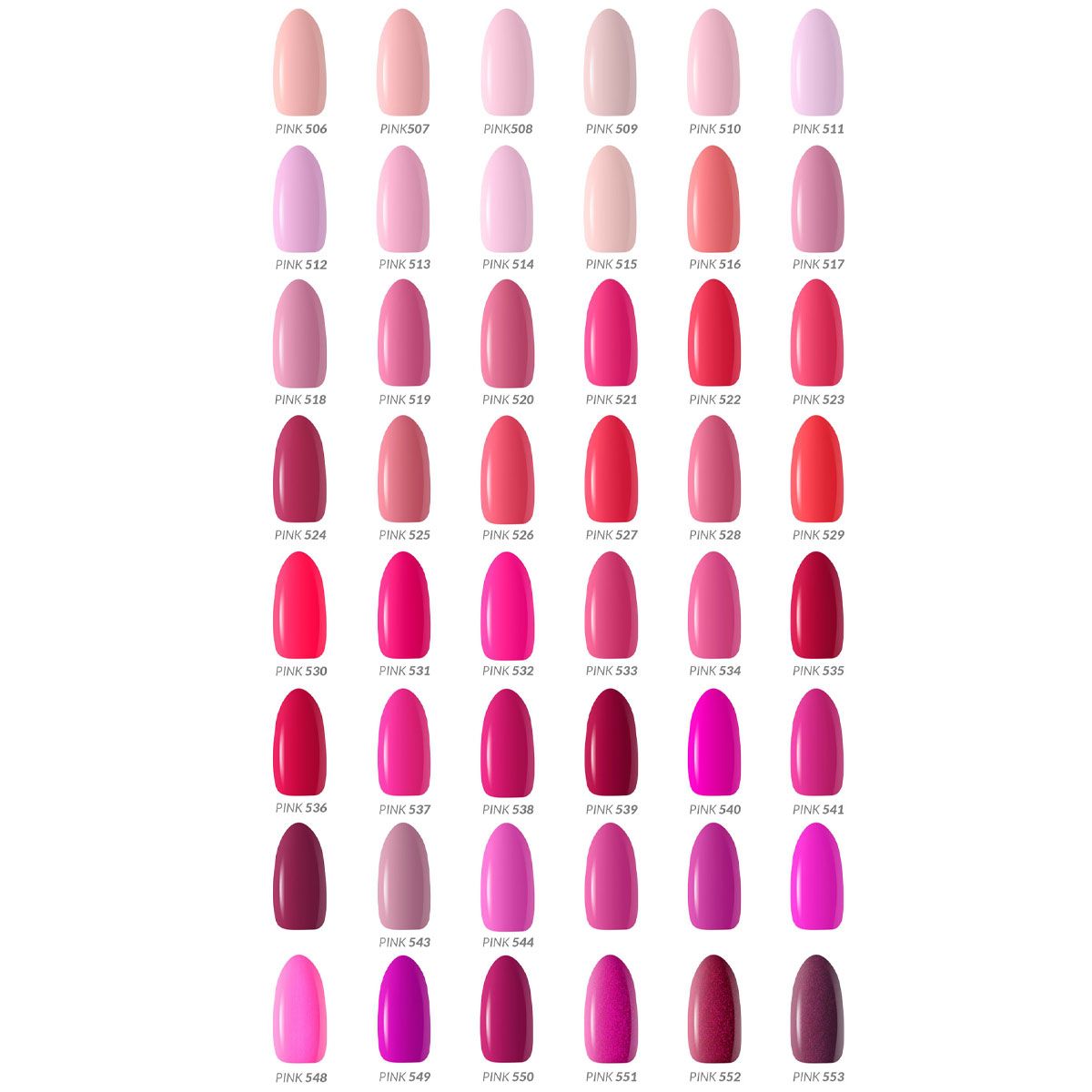 Claresa uv led gellak 5ml pink 551 classic look