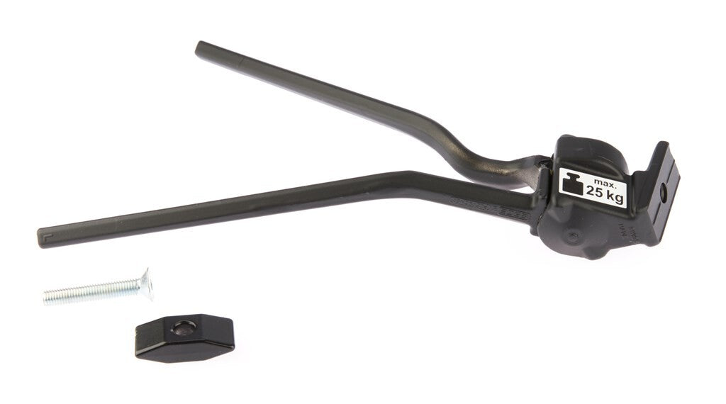 Pletscher Esge standaard 2-been twin 28“ l290mm, zwart