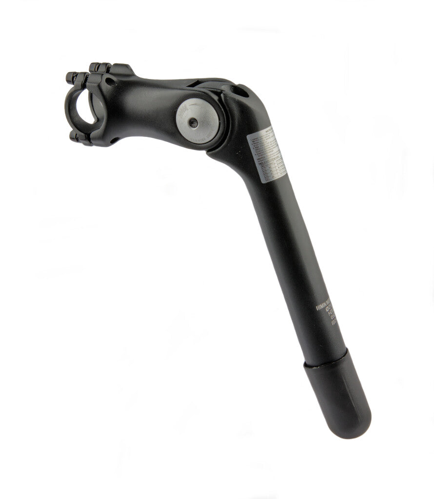 Stuurpen Primax E Heerlen L = 180mm - balhoofdbuismaat: ø25.4mm | klem diameter: ø25.4 - zwart