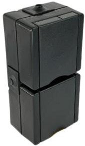 Enzo Proaqa kopp swd opbouw stopcontact ra dubbel verticaal - 4628410