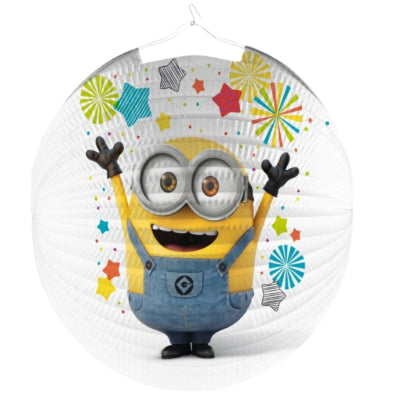 Amscan Despicable me minions lampion 27 cm | 40 stuks