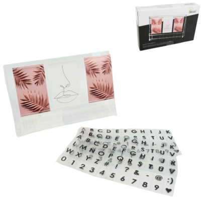 Fotolijst Pure the letters acryl 20 cm | 12 stuks