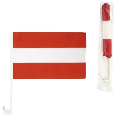 Autovlag Oostenrijk 29 x 45 cm | 300 stuks