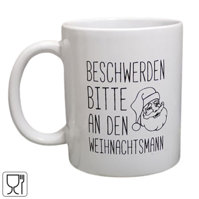 Mok Weihnachtsmann wit 350ml | 24 stuks