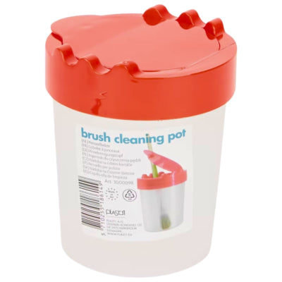 Kwast schoonmaak beker 10 cm 4 assorti | 36 stuks