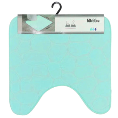 WC mat aqua microfiber 50 x 50 cm | 16 stuks